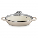 시그니처 뷔페캐서롤(유리뚜껑) 26cm-브리오슈(무광)