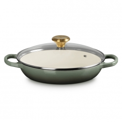 시그니처 뷔페캐서롤(유리뚜껑) 26cm-타임