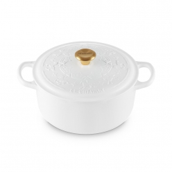 홀스릴리프 시그니처 원형냄비 22cm-코튼