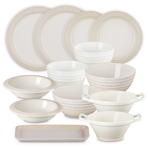 [머그(소) 2P증정] 뉴 클래식 스톤웨어 2인세트 (13P)