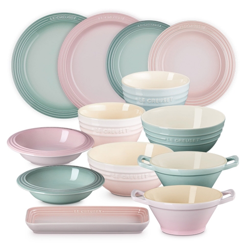 [머그(소) 2P증정] 뉴 클래식 스톤웨어 2인세트 (13P)