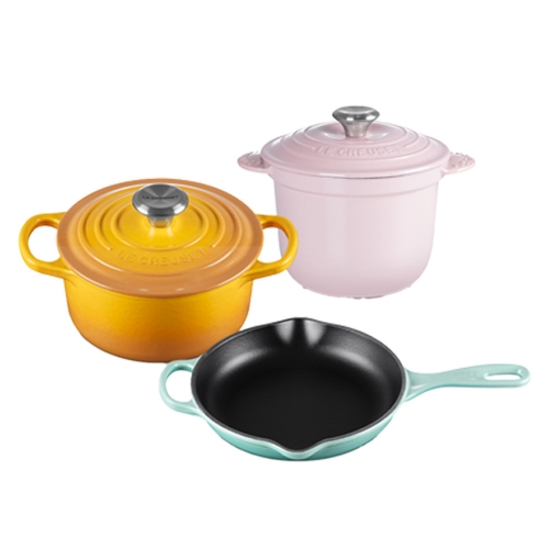 [수분커버 증정] 무쇠 에센셜 세트 (3P)