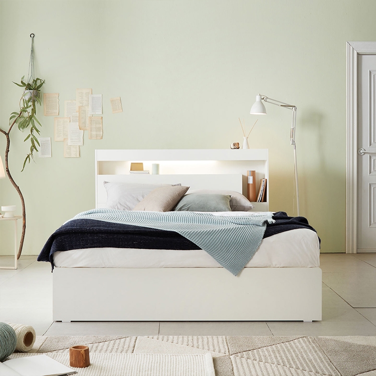 더스마트 무선충전 침대(SS/Q)+릴렉서 허리특허 유로탑 매트리스 SET