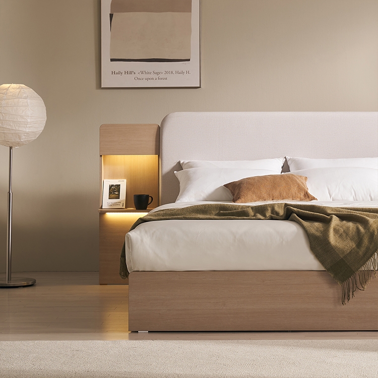 비스타 패브릭 수납침대 (SS/Q/K)