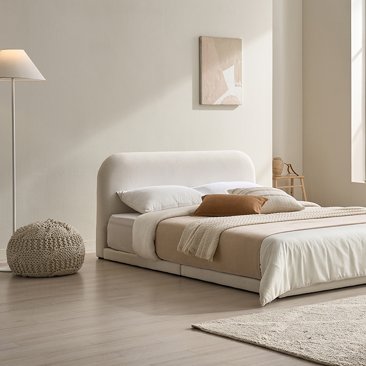 라온 패브릭 저상형 호텔식침대 SS/Q (슬림헤드/볼드헤드)