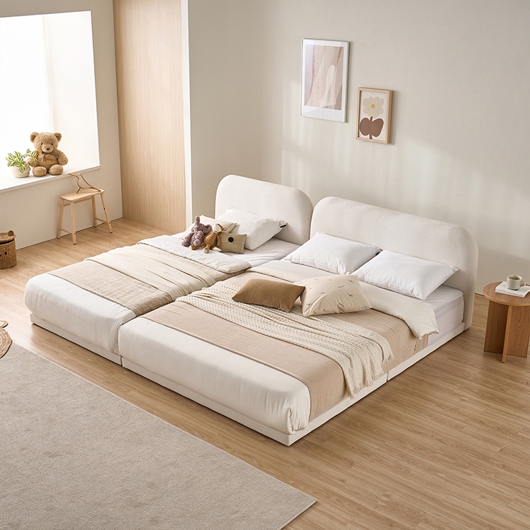 라온 패브릭 패밀리침대 SS+SS / SS+Q / Q+Q (슬림헤드/볼드헤드)