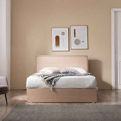 ★한정수량★루미온 호텔형 수납 침대 (SS)(Q/K)