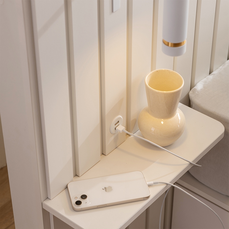 ★인가상품!최종추가할인★브리서 호텔형 수납 침대 (SS)(Q/K)