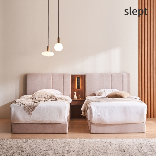 슬렙트 밀란Ⅰ 패브릭 호텔 침대(SS)(Q/K)