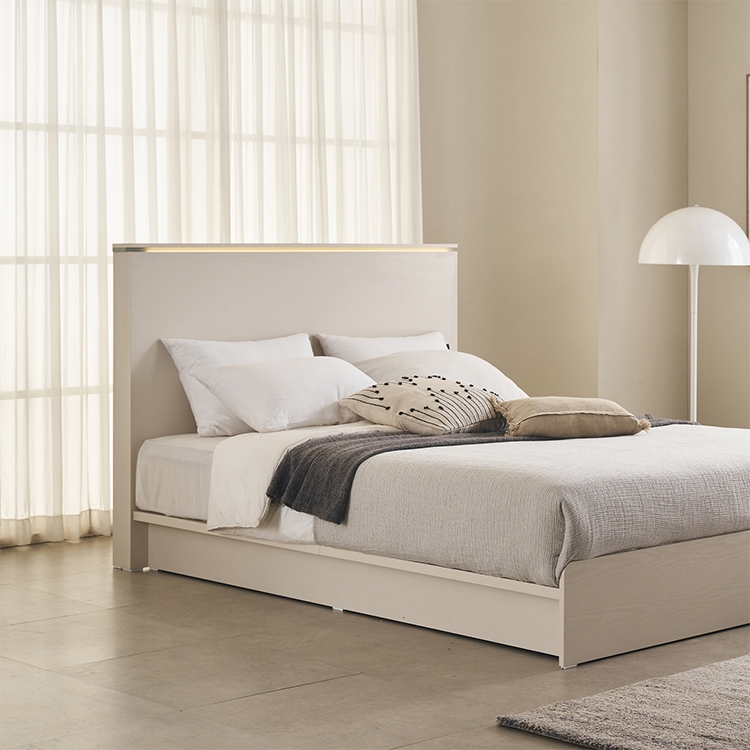 호라이즌 LED 호텔형 침대 (SS)(Q/K)_서랍형선택가능