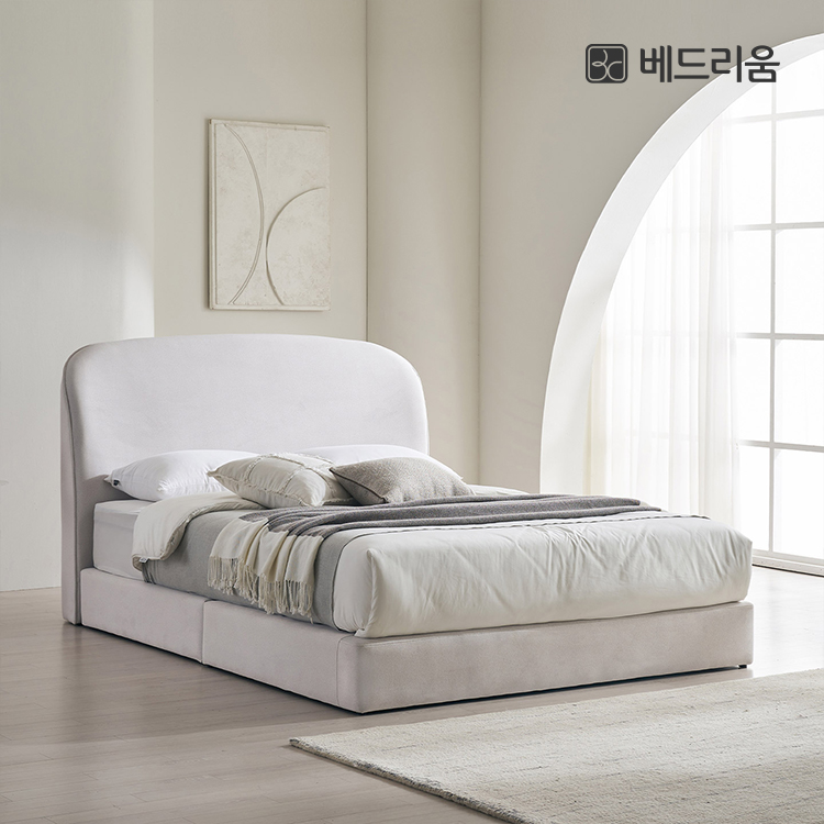 셀린 패브릭 파운데이션 침대 (SS/Q,K겸용) 프레임