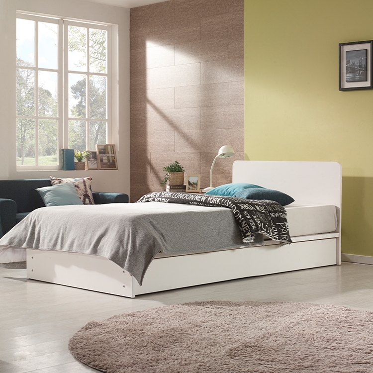 클릭(B901) 평상형 침대 SS+독립 매트리스 SET