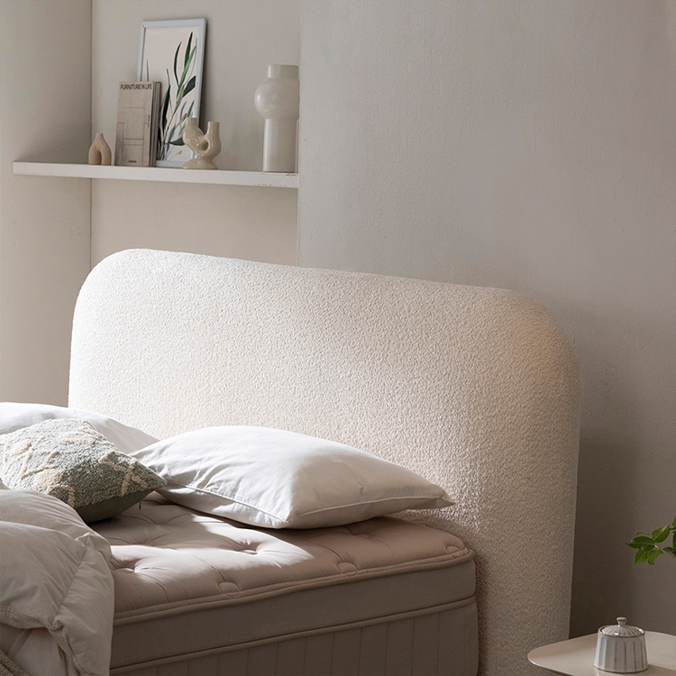 부클 호텔형 패브릭 침대(SS)(Q/K)