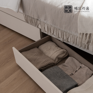 NEW 스마트메이트 편백 LED 수납침대(SS/Q/K)+리프레쉬유로탑 매트리스 SET