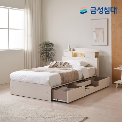 ☆한정세일☆뉴베드 슬라이딩 4단 서랍침대 (SS,Q/K겸용)