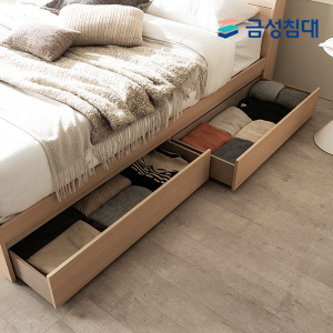 ※초저가※ 글레이즈 LED 수납침대 프레임 (SS/Q/K)