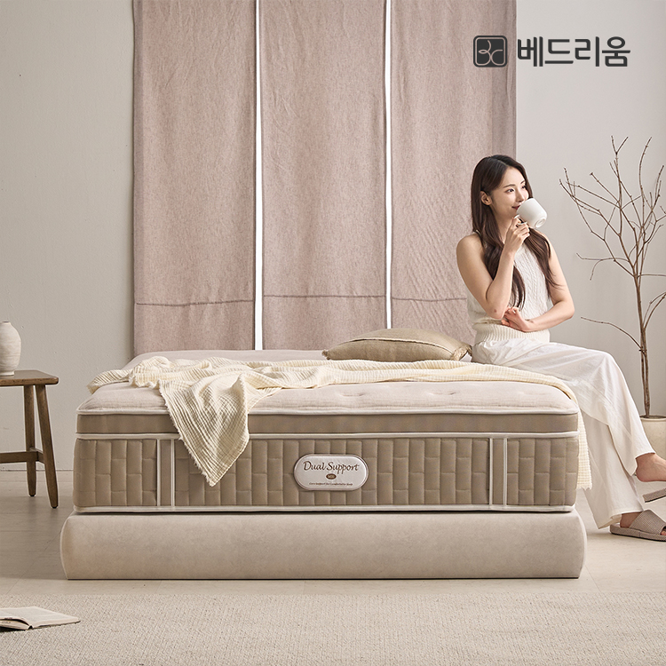 듀얼 써포트 유로탑 매트리스 (SS/Q/K)