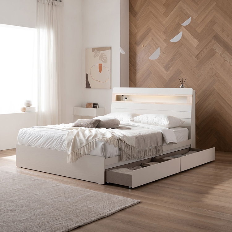 NEW 스마트메이트 침대(SS/Q/K)+듀얼 써포트 매트리스 SET