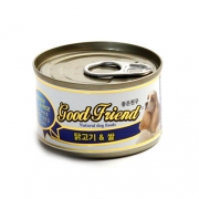 굿프랜드 치킨& 쌀 캔 100g (박스/24개입)