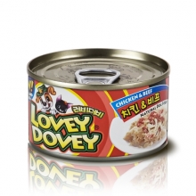 러비더비캔 치킨 소고기 100g (박스/24개입)
