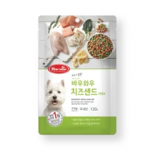 바우와우 혼합샌드 120g
