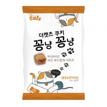 더캣츠 꽁냥꽁냥 새우&연어 100g (8개묶음)