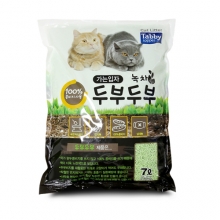 두부두부 모래(가는입자) 녹차 7L (박스/6개입)
