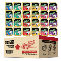 도그피앙 사각캔 100g 콤보 24개입 (6종x4개)