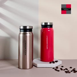 투썸 레드 골드 텀블러 550ml (레드/골드)