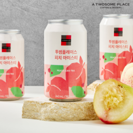 투썸플레이스 피치 아이스티 340ml (24개입)