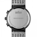 BRAUN 남성용 클래식 손목시계 BN0035BKBKG 블랙 가죽스트랩 /블랙 다이얼 40mm