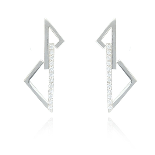 N.half Symbol Earrings