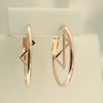 N.half Hoop Earrings