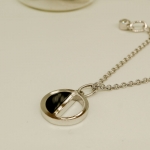 Half Onyx Necklace