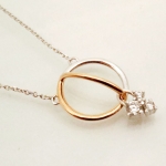 Volume Combi Necklace - Gold Color