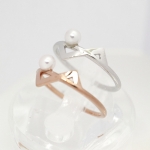 Aqua Pearl Sensual Rings