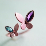 Fancy burtterfly bold Ring