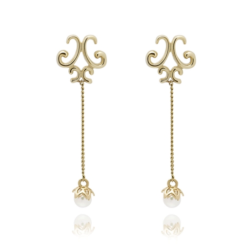 Waltz in illumination Pearl Earrings