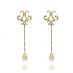 Waltz in illumination Pearl Earrings