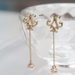 Waltz in illumination Pearl Earrings