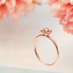 Beaux-arts Diamonds 14K pink gold Rings