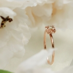 Beaux-arts Diamonds 14K pink gold Rings