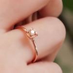 Beaux-arts Diamonds 14K pink gold Rings