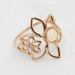 Flor Violeta Rings