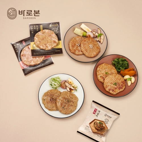 바로본 떡갈비 3종 패키지 (9/12/15팩)