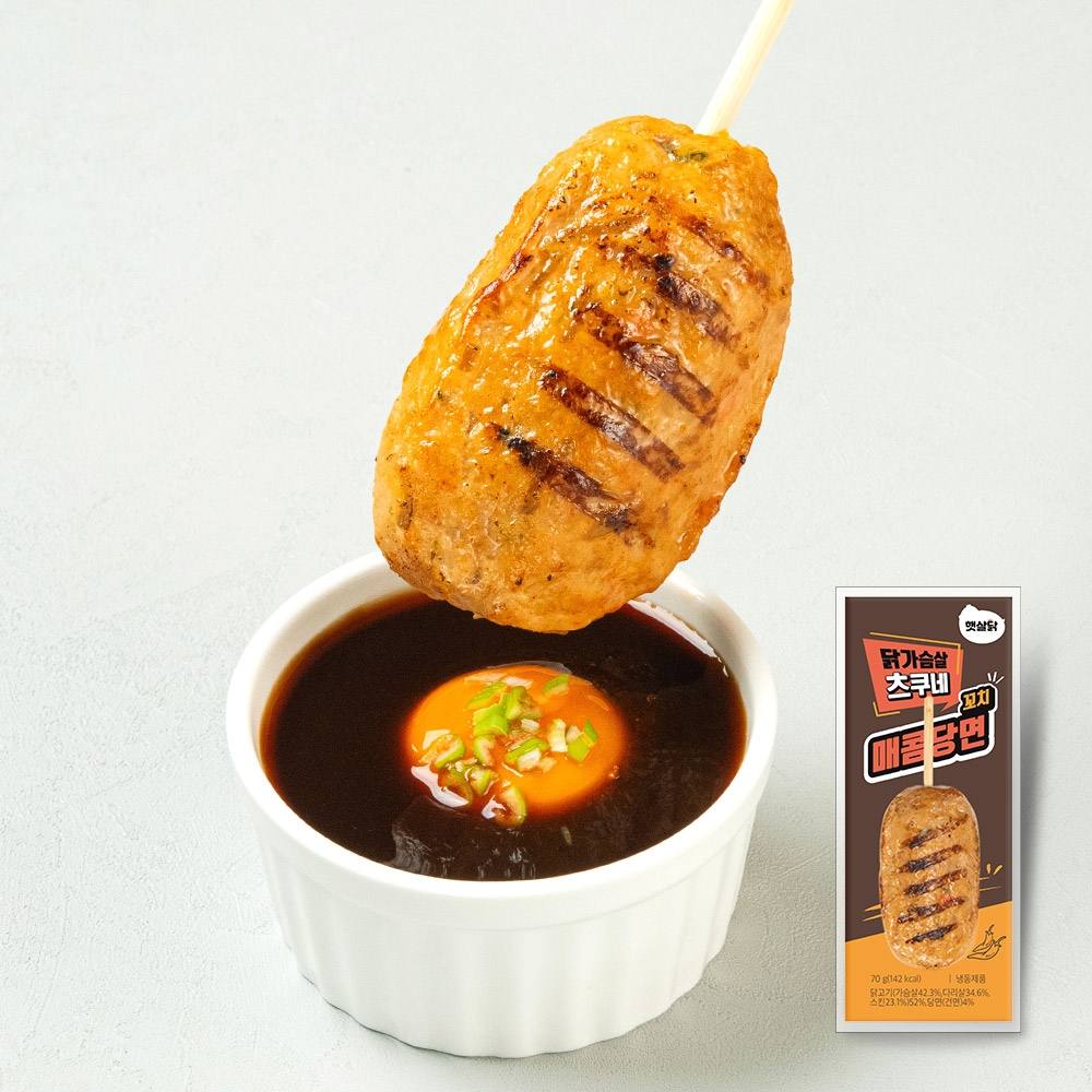 닭가슴살 츠쿠네 꼬치 매콤당면 70g