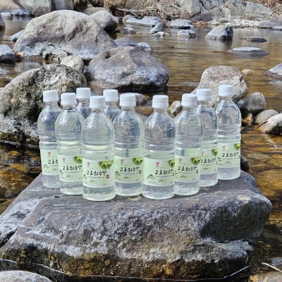 지리산사람들 고로쇠 수액 고로쇠물 500ml 10병