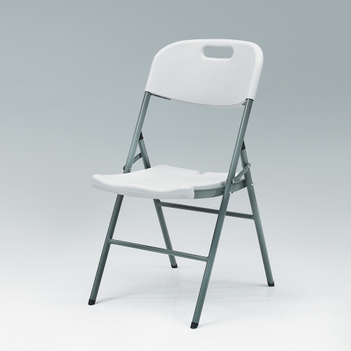 라메종하우스 캠선생 아웃탑 브로몰딩 접이식 의자 화이트의자 회의용의자