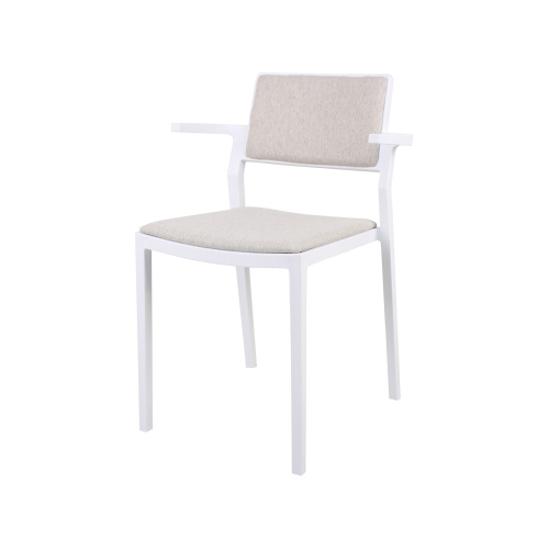 에이나드 라디 암체어 패브릭 모던 홈카페 디자인 의자