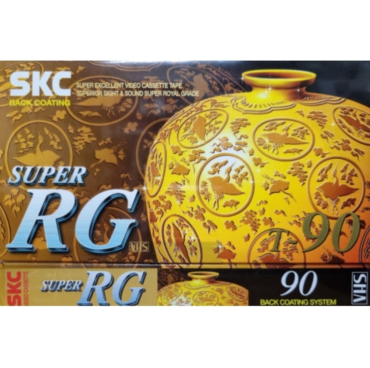 SKC RG 비디오 테이프 (90분) 녹화테이프 SKC RG 비디오 테이프 (90분) 녹화테이프